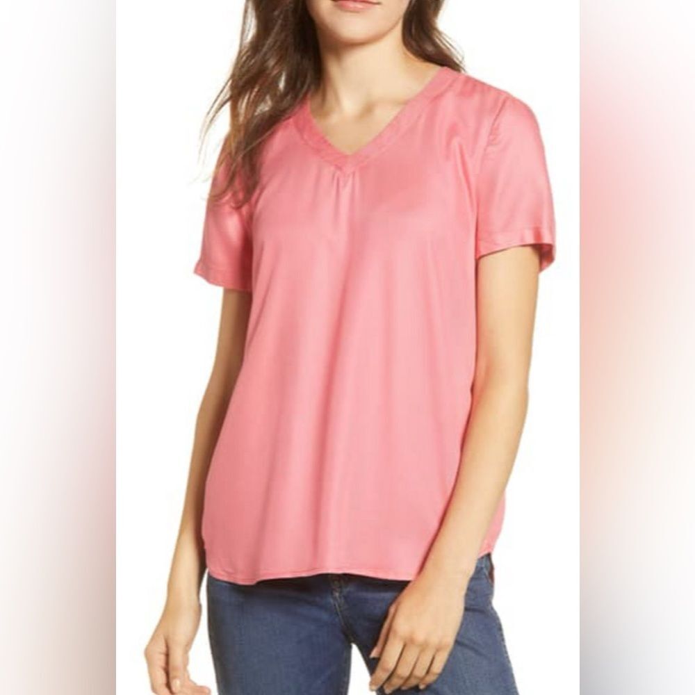 NWT BeachLunchLounge Becca top in Tea Rose size large